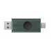 Kingston Technology DataTraveler DuoG2 unidade de memória USB 128 GB USB Type-A / USB Type-C 3.2 Gen 1 (3.1 Gen 1) Preto, Verde