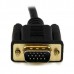 Cabo Conversor StarTech HD2VGAMM6 HDMI para VGA Cabo Conversor StarTech HD2VGAMM6 HDMI para VGA