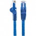StarTech.com 5m LSZH CAT6 Ethernet Cable, 10 Gigabit Snagless RJ45 100W PoE Network Patch Cord with Strain Relief, CAT 6 10GbE UTP, Blue, Individually Tested/ETL, Low Smoke Zero Halogen - Category 6 - 24AWG (N6LPATCH5MBL) - Cabo patch - RJ-45 (M) par StarTech.com 5m LSZH CAT6 Ethernet Cable, 10 Gigabit Snagless RJ45 100W PoE Network Patch Cord with Strain Relief, CAT 6 10GbE UTP, Blue, Individually Tested/ETL, Low Smoke Zero Halogen - Category 6 - 24AWG (N6LPATCH5MBL) - Cabo patch - RJ-45 (M) par