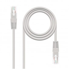 Cabo Nanocable RJ45 Cat.5e UTP AWG24 0,25m Cinza