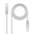 Cabo de Rede Nanocable 10.20.0100, Cat5e, RJ45, 0,5m, Cinza