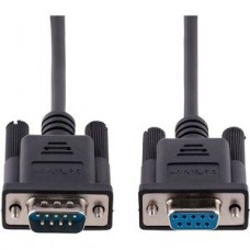 Cabo Serial RS232 StarTech, 9FMNM-3M-RS232-CABLE, DB9 Macho-Fêmea, 3m, com Blindagem Cabo Serial RS232 StarTech, 9FMNM-3M-RS232-CABLE, DB9 Macho-Fêmea, 3m, com Blindagem