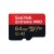 SanDisk Extreme Pro - cartão de memória flash - 64 GB - microSDXC UHS-I - SDSQXCU-064G-GN6MA