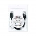 Cabo CLUB 3D DisplayPort 1.4: HBR3, 1m, 8K@60Hz, Certificado VESA
