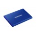 SSD Portátil Samsung T7 1TB Azul: NVMe, 1050 MB/s leitura, 1000 MB/s escrita, USB 3.2 Gen 2