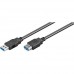 Ewent Cabo Usb 3.0 A/M > A/F 1 Mt #Promo#