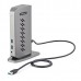 StarTech.com USB-C USB-A Dock, Hybrid Universal USB 3.0 Docking Station for USB-C or USB-A Laptop, Dual Monitor 4K 60Hz HDMI/DisplayPort, 6x USB-A Hub, Gigabit Ethernet, USB 3.1/3.2 Gen 1 - Dual 4K USB-C Dock (DK30A2DHUUE) - Estação de engate - USB -