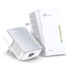 Adaptador Powerline Tplink Wpa4221kit 600mbps Alcance 300m Pack de 2