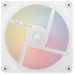 Ventilador Corsair iCUE LINK LX140-R RGB: 14cm, Branco, RGB