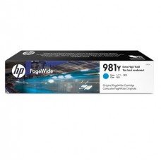 Tinta Original Hp Nº 981y Cyan para Pagewide Enterprise Color Mfp 586, Pagewide Managed Color E55650 Tinta Original Hp Nº 981y Cyan para Pagewide Enterprise Color Mfp 586, Pagewide Managed Color E55650