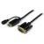 StarTech.com HDMI to VGA Cable - 10 ft / 3m - 1080p - 1920 x 1200 - Active HDMI Cable - Monitor Cable - Computer Cable (HD2VGAMM10) - Cabo adaptador - HDMI, Micro-USB Tipo B (apenas alimentação) para HD-15 (VGA) macho - 3 m - preto - ativo, suporte 1