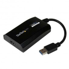StarTech.com USB 3.0 to HDMI External Video Card Adapter - DisplayLink Certified - 1920x1200 - MultiMonitor Graphics Adapter - Supports Mac & Windows (USB32HDPRO) - Cabo adaptador - USB Tipo A macho para HDMI fêmea - 16 cm - preto - suporte 1920 x 12