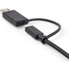3ft Hybrid USB-C Cable w/USB-A Adapter