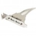 Cabo Startech USB 2.0 Fêmea para IDC Fêmea USBPLATE 0,29cm Cinzento Cabo Startech USB 2.0 Fêmea para IDC Fêmea USBPLATE 0,29cm Cinzento